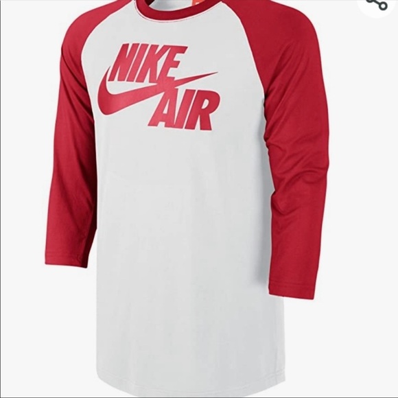 Nike Air Basketball Raglan Tee Shirt - Picture 1 of 8